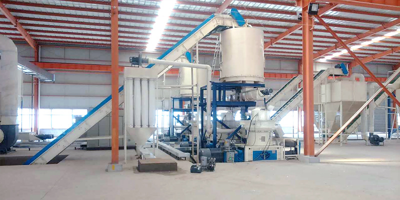 10t/h straw pellet production line