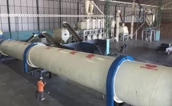 Thailand Wood Sawdust Rotary Dryer