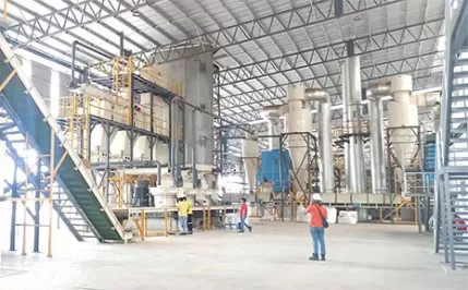 Malaysia 10 Tons Per Hour Wood Pellet Production Line