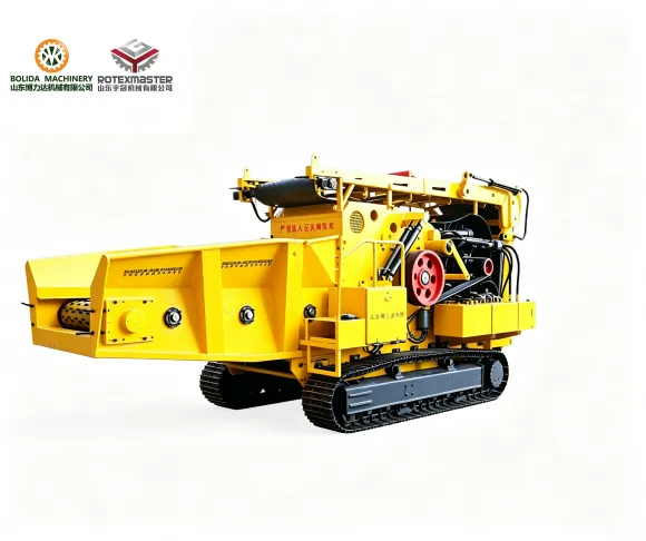 Crawler Mobile Wood Crusher